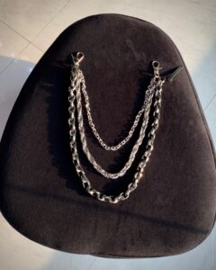 LC hip hop style three layer side chain - Image 2