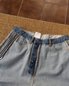 Vtm Inside-Out Wide-Leg Jeans - Image 2
