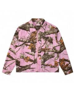 Stussy real tree edge zip work jacket