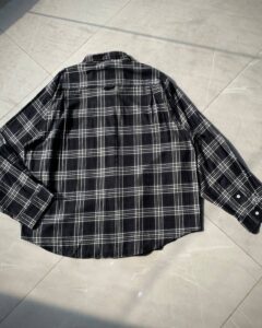Mijko long sleeve button checkers shirt - Image 2