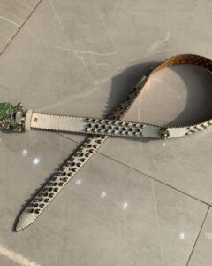 LC Skull rhinestone belt - Image 6