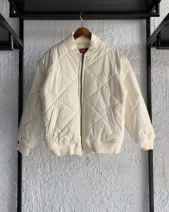 Corteiz olde English quilted bomber jacket - Image 2