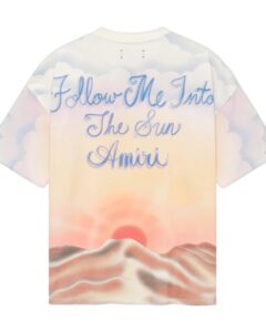 Amiri follow me short sleeve t-shirt - Image 3