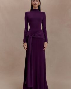 Grayson knit chiffon maxi dress - Image 3