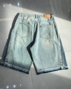 North latitude denim zip short - Image 2
