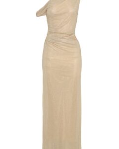 Kenny diamanté one shoulder maxi dress - Image 4