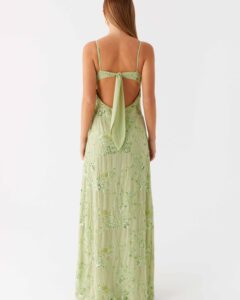 Celandine beaded maxi dress - Image 3