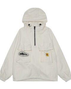 Corteiz half zip up hooded jacket - Image 6
