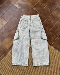 Wonder Noah Retro Wide Leg Cargo Jeans - Image 2