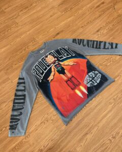 Rough play bandaid long sleeve shirt