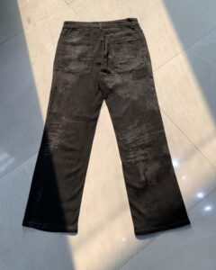 MJ wax coated star rhinestone Jean - Image 2