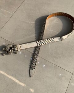 LC Skull rhinestone belt - Image 3