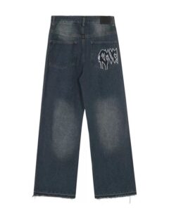 Revenge embroidered Jean - Image 3