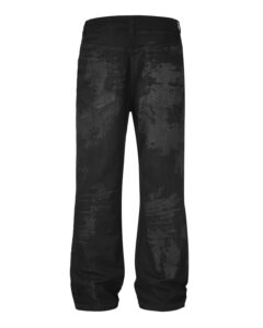 MJ wax coated star rhinestone Jean - Image 4