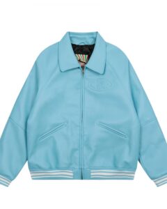 Corteiz Skydive leather jacket