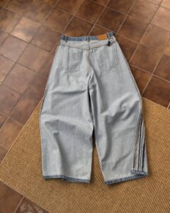 Vtm Inside-Out Wide-Leg Jeans - Image 4