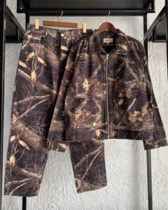 Stussy real tree denim two piece