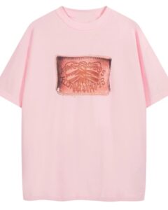 Acne bow logo short sleeve shirt - Image 5