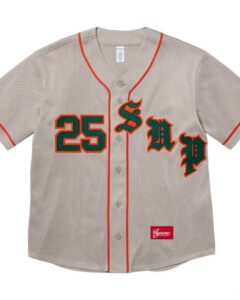 Supreme old baseball English jersey