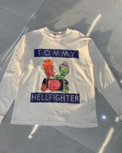 False perceptions hellfighter long sleeve t-shirt - Image 2