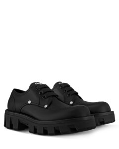 Louis Vuitton checker derby shoes