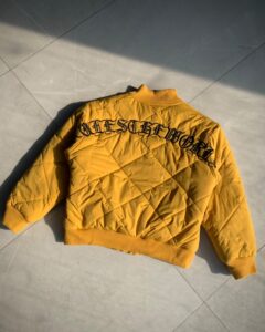 Corteiz olde English quilted bomber jacket - Image 7