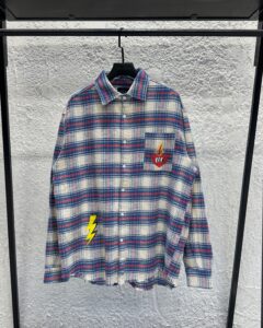 False perceptions flannel long sleeve shirt
