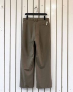 High quality plain pleated pants - Image 5