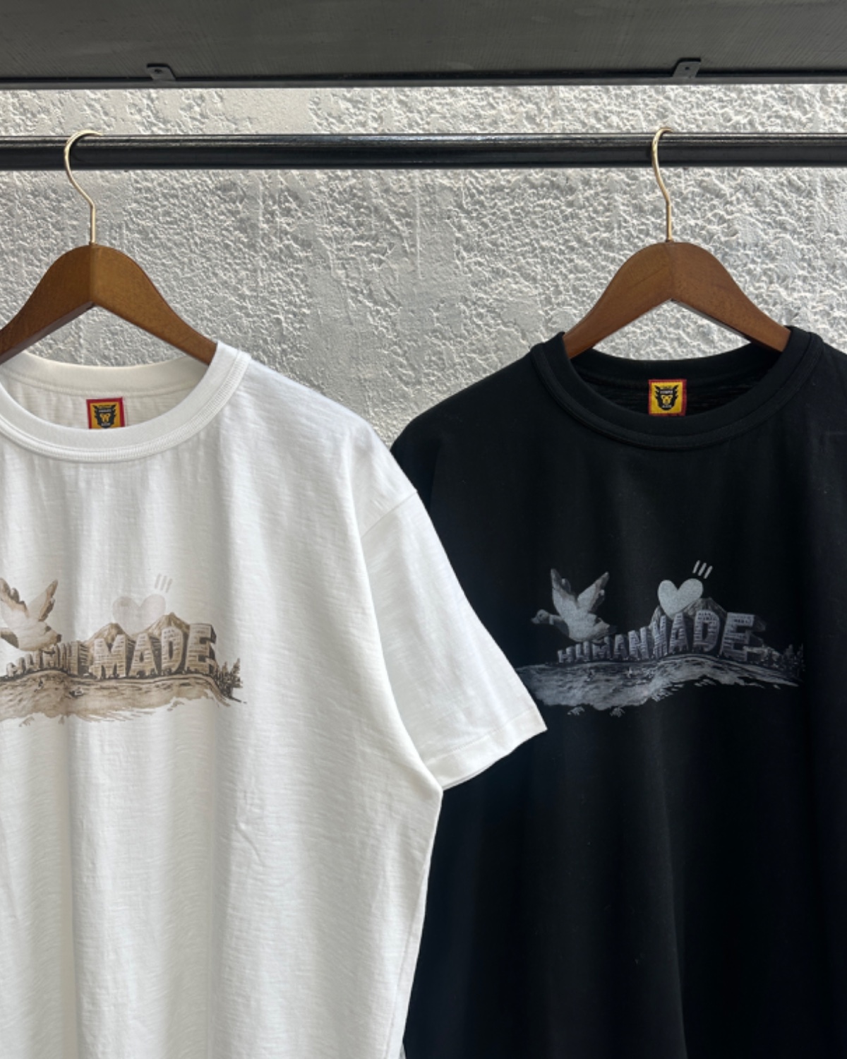 lc-c36676bb6bcc0b0eca287360645f0c0f.jpg Human made bird love short sleeve t-shirt - Image 1