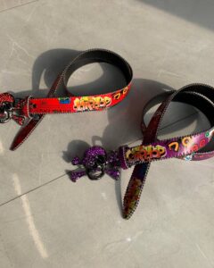 Hip hop skull rhinestone belt - Image 6