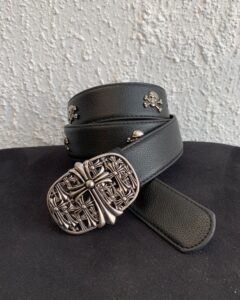 Chrome heart belts