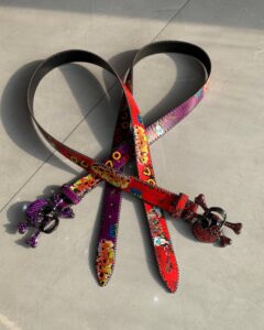 Hip hop skull rhinestone belt - Image 7