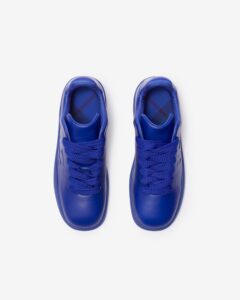 Burberry leather box sneakers - Image 4