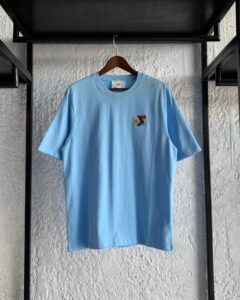 Ami rainbow logo short sleeve t-shirt