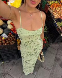 Celandine beaded maxi dress - Image 4