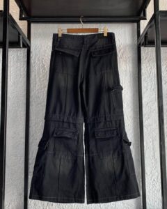 Black icon flare pant - Image 3