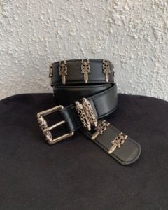 Chrome heart belts - Image 2