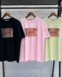 Acne bow logo short sleeve shirt - Image 2