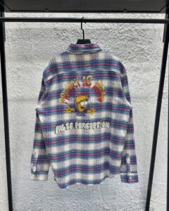 False perceptions flannel long sleeve shirt - Image 3