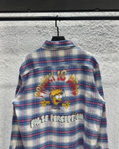 False perceptions flannel long sleeve shirt - Image 2