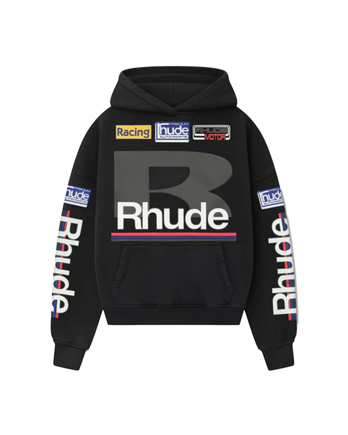 lc-fc87d3a52598149b40afcd8733ad650c.jpg Rhude petro patch hoodie - Image 1