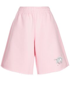 Vetements pink magic unicorn shorts